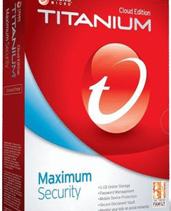 Trend Micro Titanium Internet Security PC 1 Device 1 Year